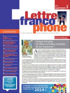 Lettre Francophone