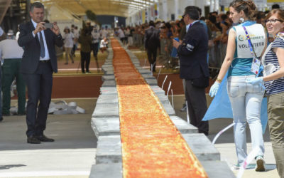 La plus longue pizza…