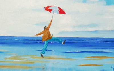 Le peintre Rudolf Pliberschnig…
